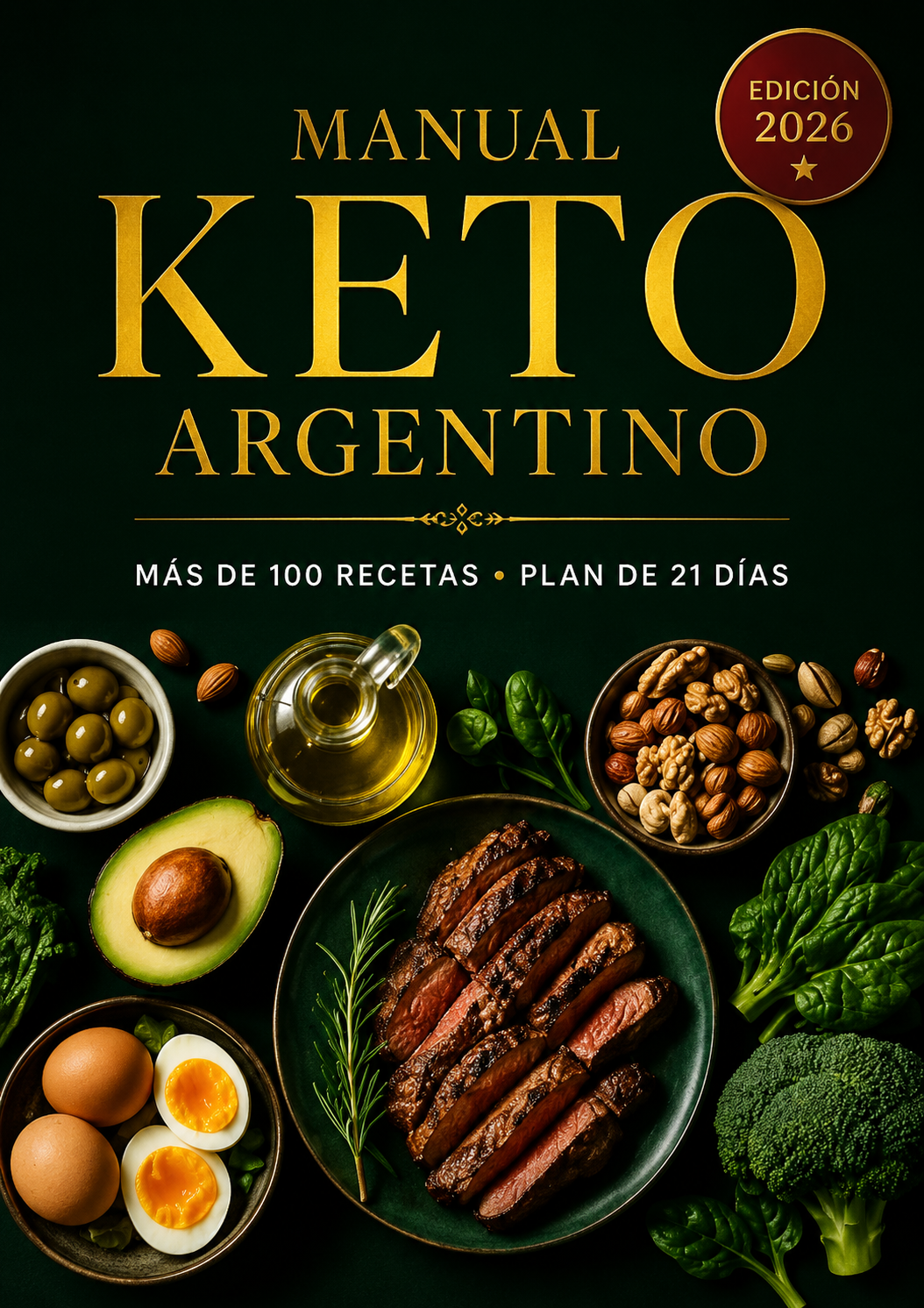 Más de 500 Recetas + Guía Completa para Empezar Keto